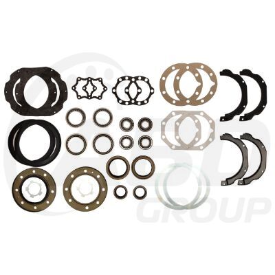 Left & Right Swivel Seal, Kingpin & Wheel Bearing Kit