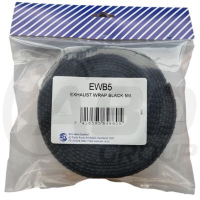 Exhaust Wrap Black 5 Metre