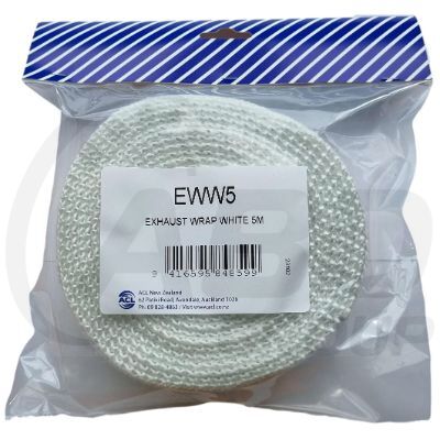 Exhaust Wrap White 5 Metre Exhaust Wrap White 5 Metre