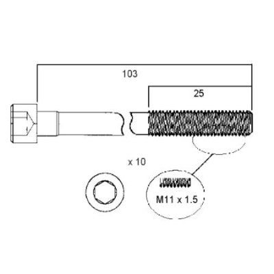 Head Bolt Set Head Bolt Set