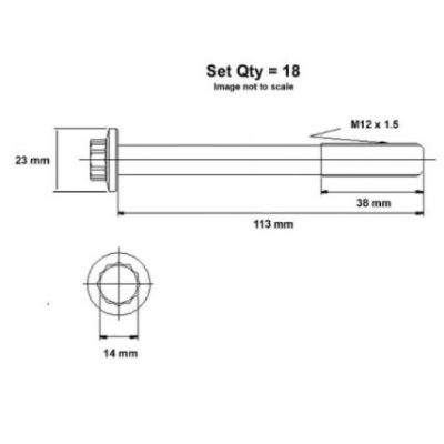 Head Bolt Set