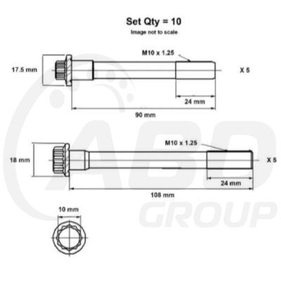 Head Bolt Set