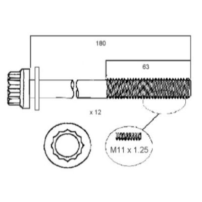 Head Bolt Set Head Bolt Set