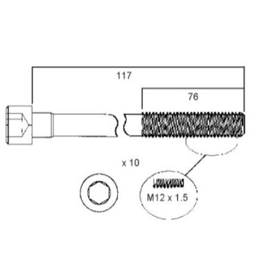 Head Bolt Set Head Bolt Set