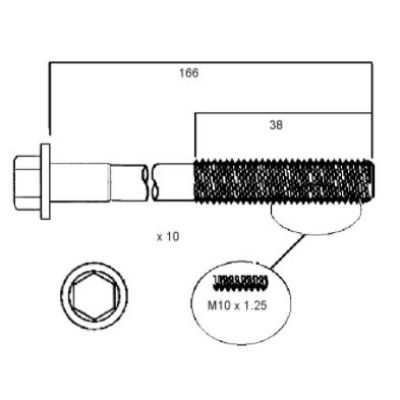 Head Bolt Set Head Bolt Set