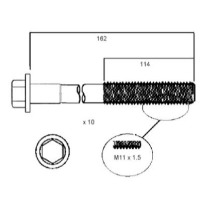 Head Bolt Set Head Bolt Set