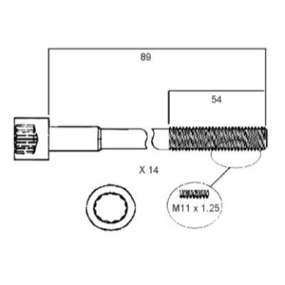 Head Bolt Set Head Bolt Set