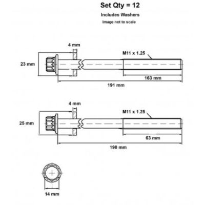 Head Bolt Set Head Bolt Set