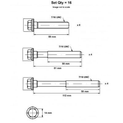 Head Bolt Set Head Bolt Set