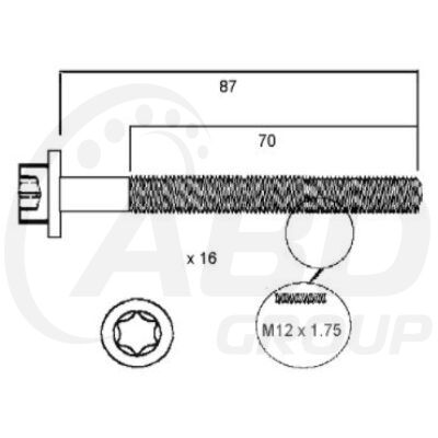 Head Bolt Set