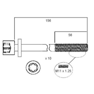 Head Bolt Set Head Bolt Set
