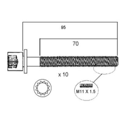 Head Bolt Set Head Bolt Set
