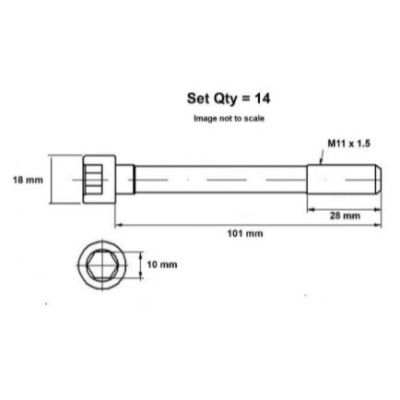Head Bolt Set