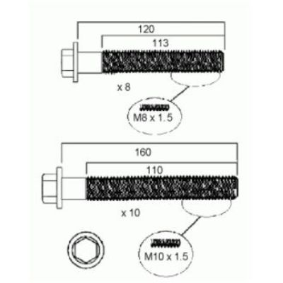 Head Bolt Set Head Bolt Set