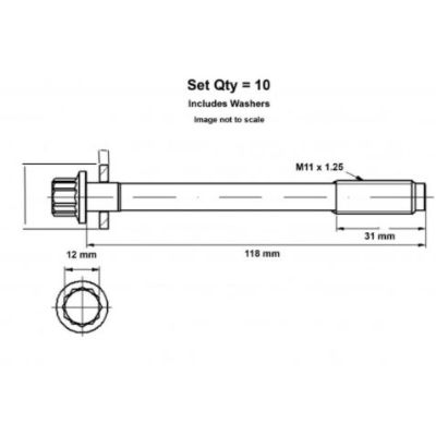 Head Bolt Set Head Bolt Set