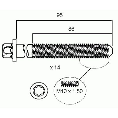 Head Bolt Set Head Bolt Set