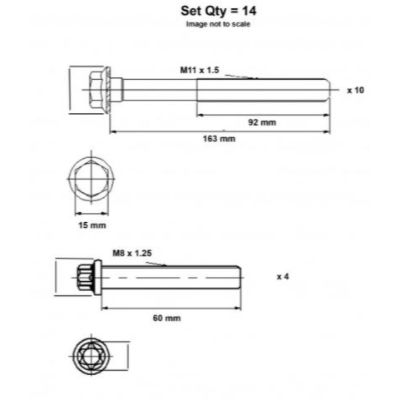 Head Bolt Set Head Bolt Set