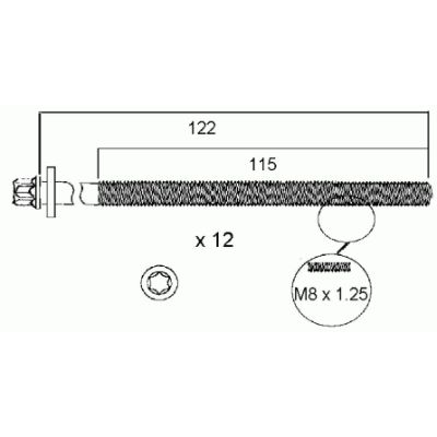 Head Bolt Set Head Bolt Set
