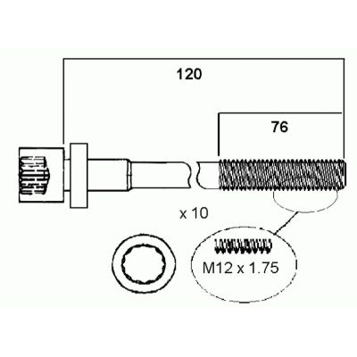 Head Bolt Set