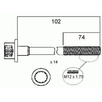 Head Bolt Set Head Bolt Set