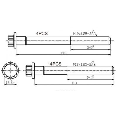 Head Bolt Set Head Bolt Set