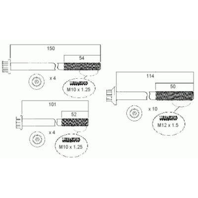 Head Bolt Set Head Bolt Set