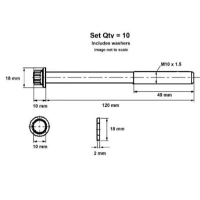 Head Bolt Set Head Bolt Set