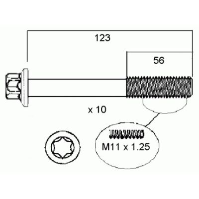 Head Bolt Set Head Bolt Set