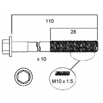 Head Bolt Set Head Bolt Set